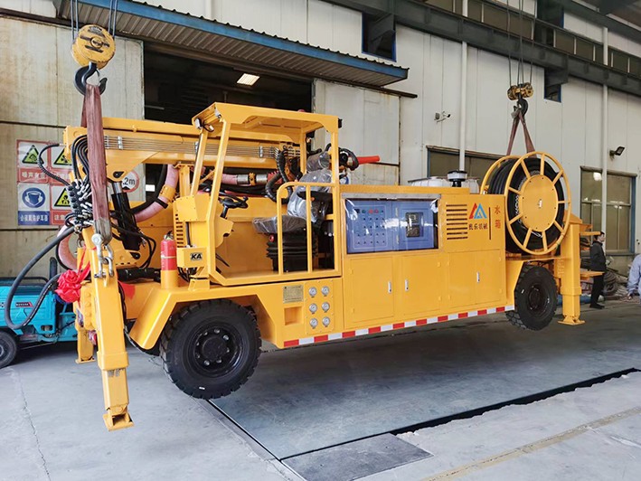 疫情防控不松懈，柴油機(jī)礦用混凝土濕式噴射車正常發(fā)貨！